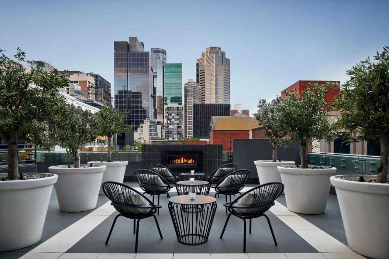 Sheraton Melbourne Hotel Екстер'єр фото The rooftop bar at the Hotel