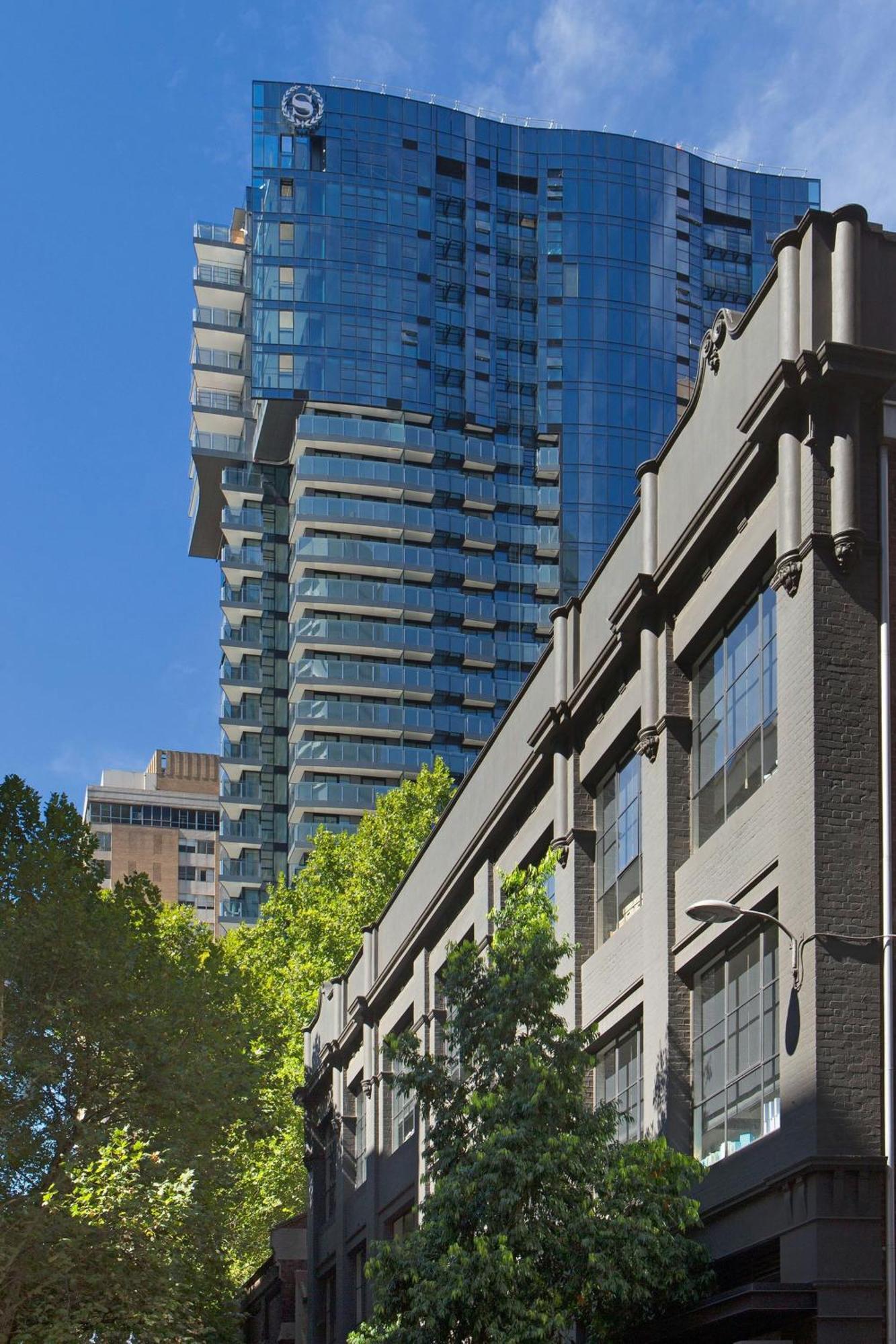 Sheraton Melbourne Hotel Екстер'єр фото The building's facade